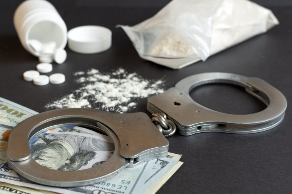 This is a picture for a blog about how to find a lawyer when facing drug trafficking charges.